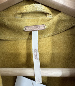Free People Suede Jacket Retail $1100
