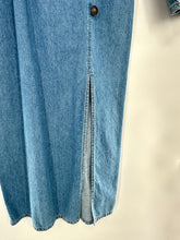 Load image into Gallery viewer, Vintage Tickets clothing denim long sleeve dress