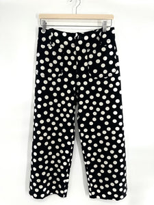 Maeve Anthropologie polkadot wide leg pants NWT