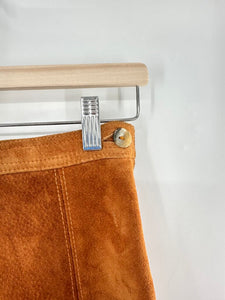 Vintage Lindon Suede A Line Skirt