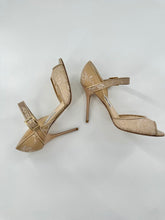 Load image into Gallery viewer, Jimmy Choo Nude Lace Stiletto With Box