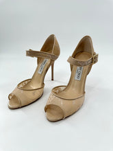 Load image into Gallery viewer, Jimmy Choo Nude Lace Stiletto With Box