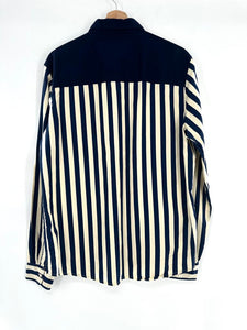 Scotch & Soda striped button down shirt men's