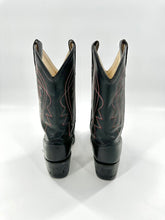 Load image into Gallery viewer, Old West Cowboy Boots with Red Embroidery