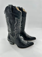 Load image into Gallery viewer, Corral Cowboy Boots with White Embroidery