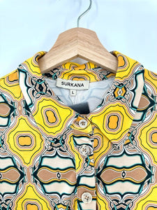 Surkana Abstract T-Shirt Dress NWT