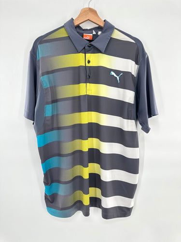 Men's Puma Golf Shirt / Striped