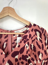 Load image into Gallery viewer, Inwear Satin Hi Lo Cheetah Print Dress NWT
