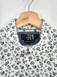 Men's Le31 Floral Button Down Shirt