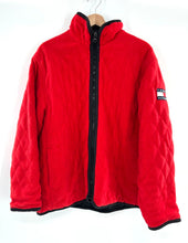 Load image into Gallery viewer, Vintage 90&#39;s Tommy Hilfiger Quilted Fleece Jacket Men&#39;s