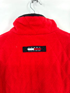 Vintage 90's Tommy Hilfiger Quilted Fleece Jacket Men's
