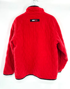 Vintage 90's Tommy Hilfiger Quilted Fleece Jacket Men's