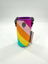 Load image into Gallery viewer, Kurt Geiger rainbow metallic bottle holder with chain