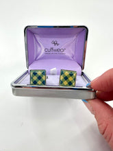 Load image into Gallery viewer, Cuffwear gingham cuff links