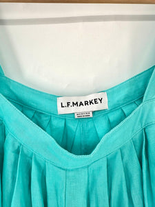 L.F. Markey Linen Pleated Romper Retail $225