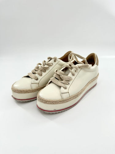 Joie Leather Platform Sneakers