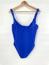 Load image into Gallery viewer, Zulu &amp; Zephyr Rib Balconette one piece bathing suit NWT