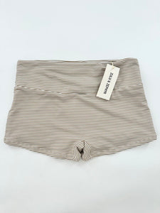 Zulu & Zephyr cocoa boyshorts bikini bottom NWT