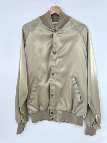 Vintage 80's Westark USA pullman players satin bomber jacket