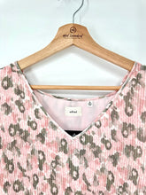 Load image into Gallery viewer, Aritzia Wilfred ribbed floral dress long sleeve