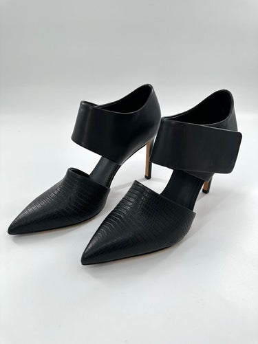 Vince Pointed Toe Heel with Velcro Strap