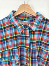 Load image into Gallery viewer, Urban Outfitters Multi Colour Plaid Oversized Button Down