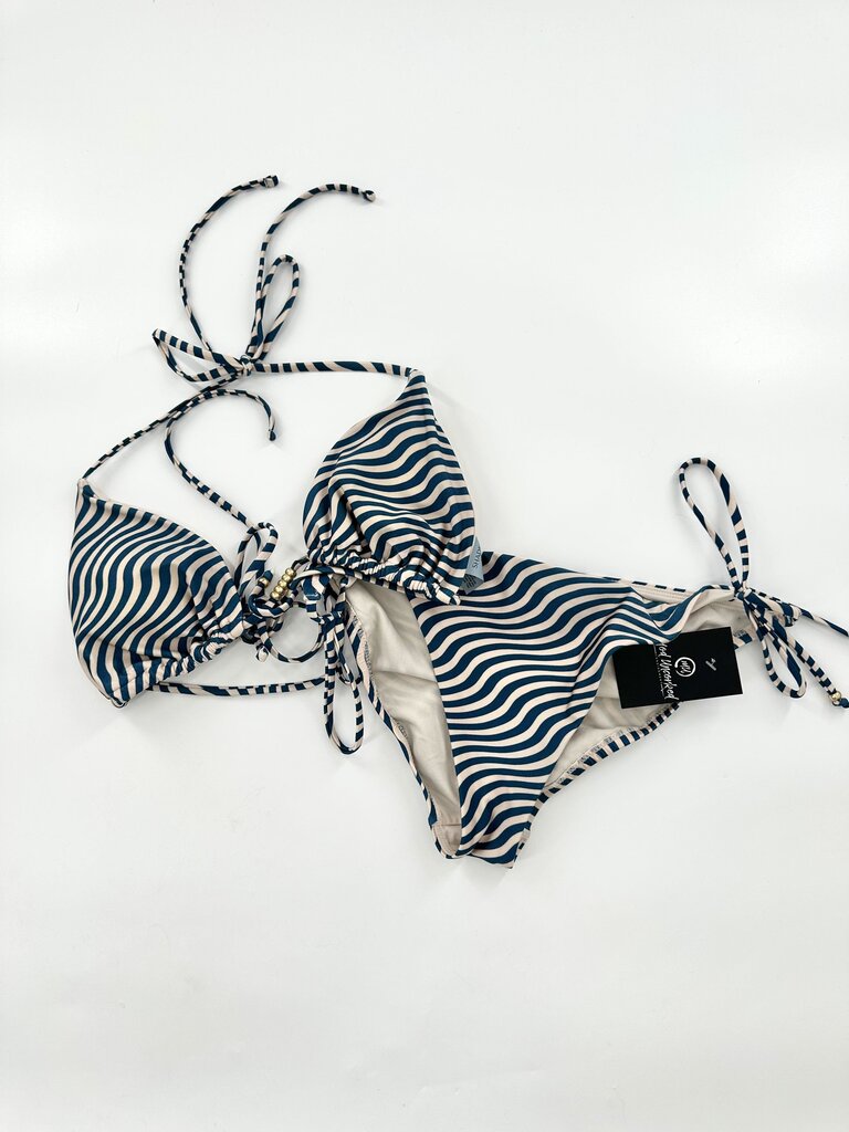 Shade & Shore Bikini Set Striped