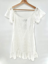 Load image into Gallery viewer, Mink Pink Eyelet Mini Dress