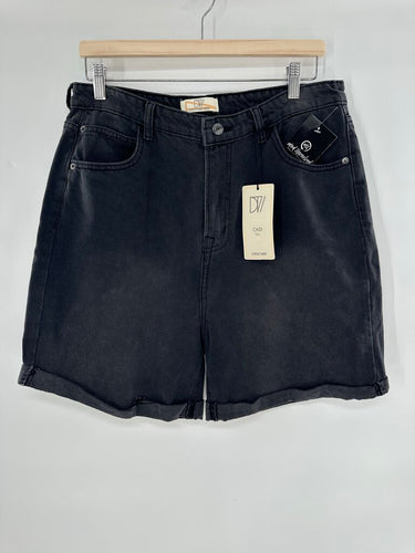 Don't think Twice Cuffed Denim ig Rise Shorts NWT