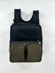 Prada Tessuto pocket Nero+ Mimetic backpack NEW