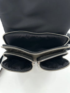 Prada Tessuto pocket Nero+ Mimetic backpack NEW