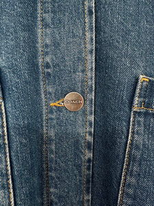Coach jean Shacked with signature collar ( retails for $430)