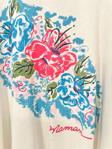Vintage 80's/90's Maman flower print sweatshirt