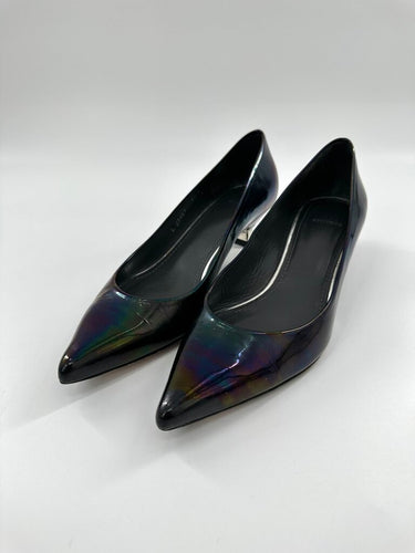 Stuart Weitzman Patent Leather Kitten heels