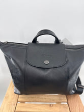 Load image into Gallery viewer, Longchamp le pilage cuir backpack ( retails for $610)