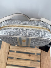 Load image into Gallery viewer, Tory Burch Gemini link canvas crossbody bag