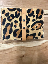 Load image into Gallery viewer, Leopard print pony hair passport holder NEW