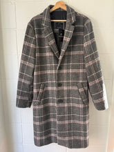 Load image into Gallery viewer, Bershka glen check coat men's
