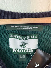 Load image into Gallery viewer, Vintage Beverly Hills Polo Club V neck Sweater Men's