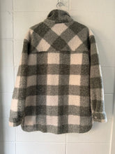 Load image into Gallery viewer, Gentle Fawn plaid shacket teddy style