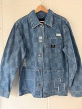 Load image into Gallery viewer, Vans denim shacket patchwork