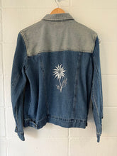 Load image into Gallery viewer, Brixton Denim Jacket with Flower