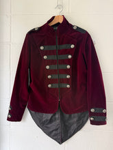 Load image into Gallery viewer, Vintage Dark Star Velvet Military Style Jacket