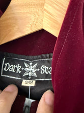 Load image into Gallery viewer, Vintage Dark Star Velvet Military Style Jacket