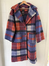 Load image into Gallery viewer, Made in Italy Wool Blend Plaid Jacket