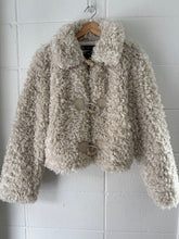 Load image into Gallery viewer, Zara Curly Faux Shearling Short Jacket