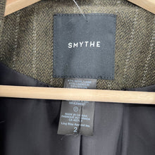 Load image into Gallery viewer, Smythe wool green pin stripe blazer