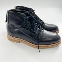 Load image into Gallery viewer, Want les essentiels patent leather lace up boots