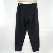 Load image into Gallery viewer, Aritzia Babaton grey check wool trousers with elastic cuff
