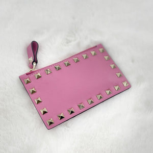 Valentino Garavani studded coin purse wallet NEW in box